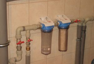 Установка проточного фильтра для воды в Алексине